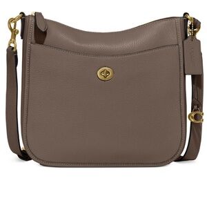Coach Pebble Leather Chaise Crossbody